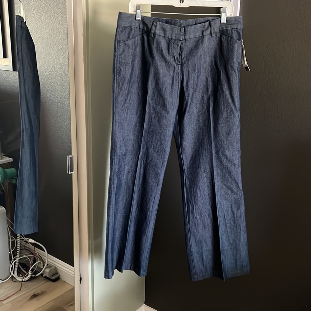 Larry Levine, jean slacks, 12 petite